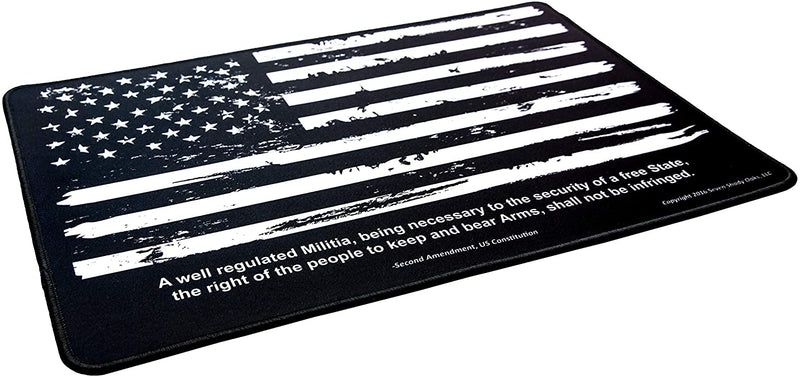 Ultimate Rifle Build- Aged Flag Gun Cleaning Mat